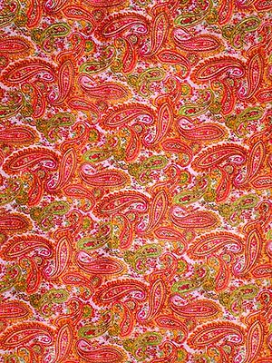 Paisley Printed Fabric