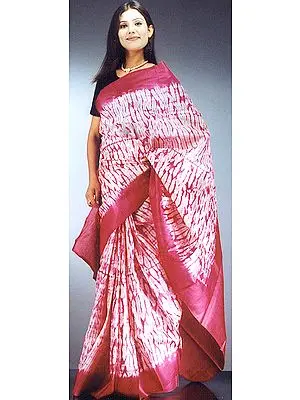 Pink Batik Sari