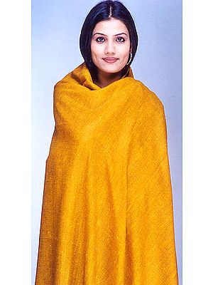 Plain Golden Shawl