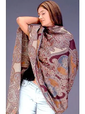 Polychrome Designer Shawl