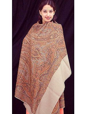 Pure Wool Jamawar Shawl