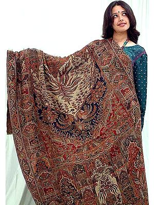 Pure Wool Jamawar Shawl