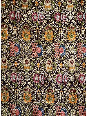 Tibetan Brocade with Golden Thread Weave