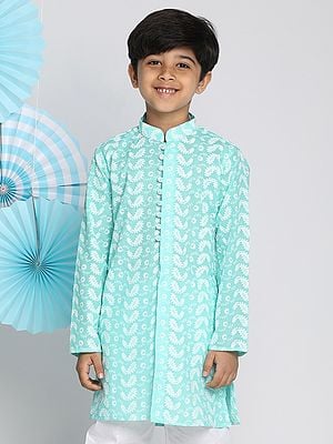 Pure Cotton Paisley Motif Kurta