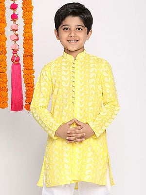 Pure Cotton Paisley Motif Kurta