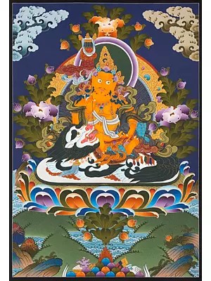 Namtose Buddha Thangka (Brocadeless Thangka)