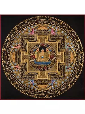 Shakyamuni Mandala (Brocadeless Thangka)