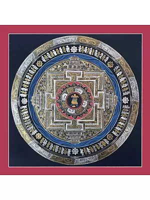 The Parasol Mandala (Brocadeless Thangka)