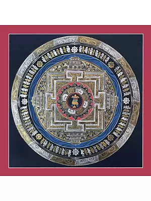 The Parasol Mandala (Brocadeless Thangka)