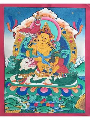 Namtose Thangka (Brocadeless Thangka)