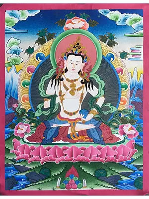 Dorje Sempa Thangka (Brocadeless Thangka)