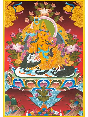 Namtose Thangka (Brocadeless Thangka)