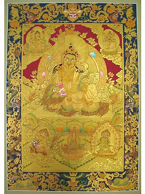 Namtose Thangka (Brocadeless Thangka)
