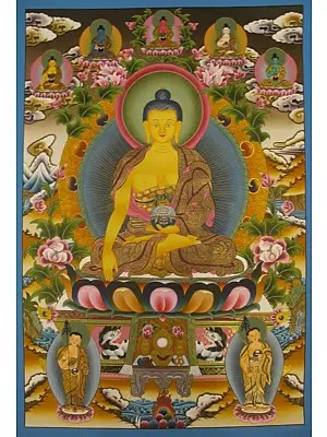 Shakyamuni (Brocadeless Thangka)
