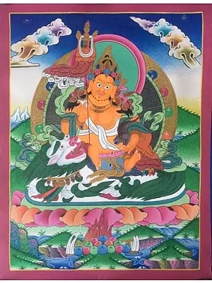 Namtose Buddha Thangka (Brocadeless Thangka)