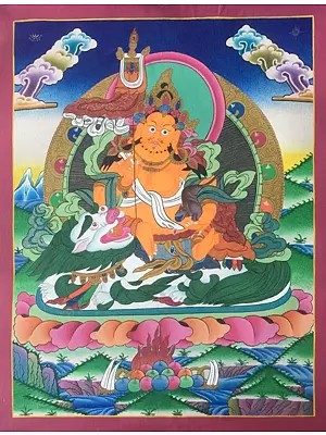 Namtose Buddha Thangka (Brocadeless Thangka)
