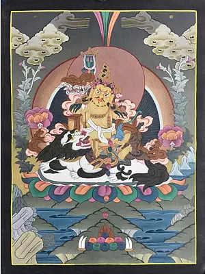 Namtose Thangka (Brocadeless Thangka)