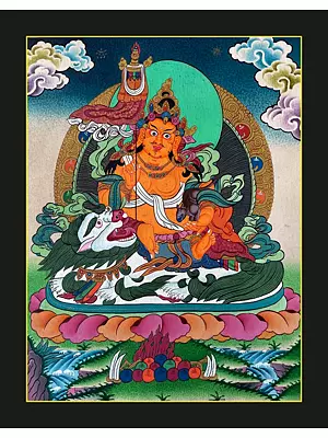 Namtose Buddha Thangka (Brocadeless Thangka)