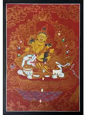 Namtose Buddha Thangka (Brocadeless Thangka)
