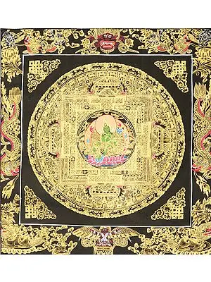 Tibetan Buddhist Goddess Green Tara Mandala