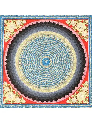 Mandala of the Great Stupa Swayambhunath of Nepal