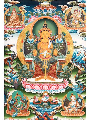 Tibetan Buddhist Deity Maitreya Buddha - The Kindly One