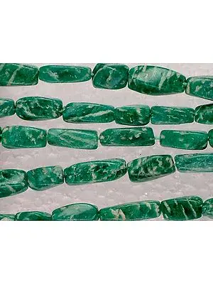 Amazonite Twisted Tubes