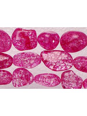 Dark Pink Quartz Nuggets