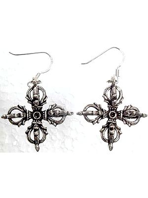 Double Dorje Earrings