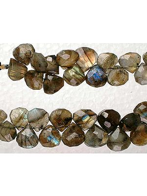 Faceted Labradorite Briolette