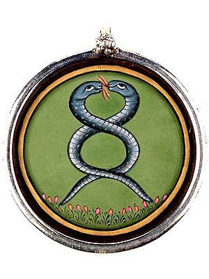 Intertwined Serpents (An Auspicious Fertility Symbol)