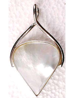 Inverted Tear Drop Shell Pendant