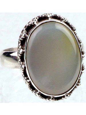 Oval Shell Ring