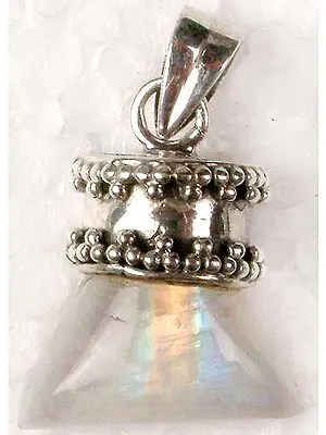 Rainbow Moonstone Triangle
