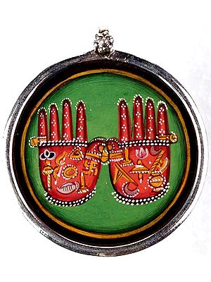 The Lotus Hands of Lord Vishnu