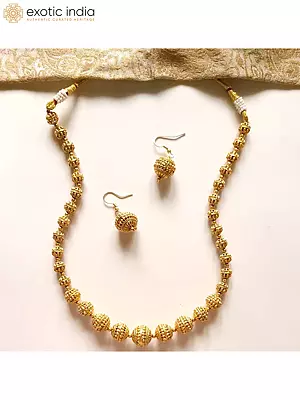 Brass Rudraaks Design Jewelry with Earrings