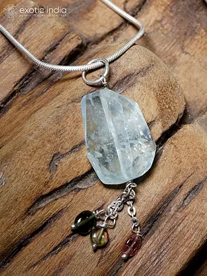 Aquamarine Gemstone Pendant