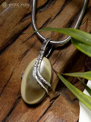 Designer Sterling Silver Pendant with Imperial Jasper Stone