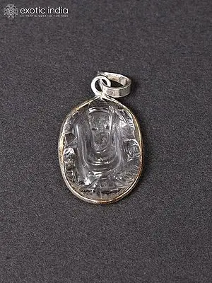 Lord Ganesha Crystal Pendant
