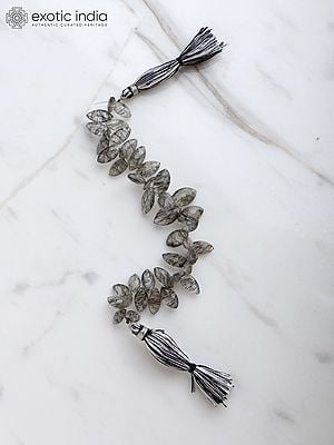 Marquise Cut Black Rutile Quartz Beads (Price per String)
