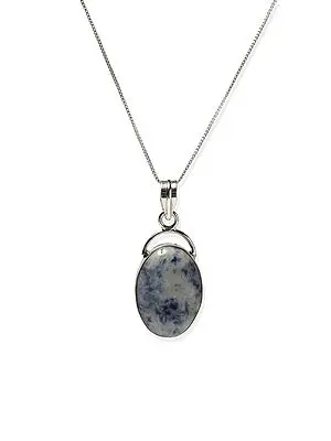 Oval Sodalite Gemstone Pendant