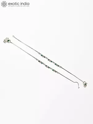 Green Onyx Anklet