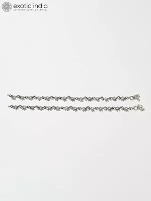 Beautiful CZ Anklet