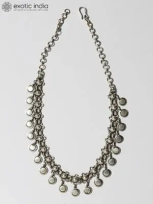 Sterling Silver Adjustable Choker Necklace