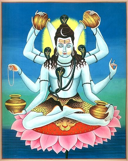 Bhagawan Shiva as Mahamrityunjaya