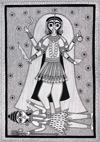 Chaturbhujadhari Devi Kali, With The Beauteous Eyes