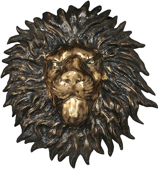 Mask of A Lion (Large-Sized Wall-Hanging)