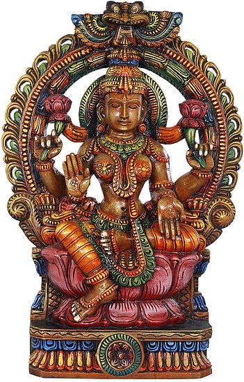 Lotus Aureole Devi Lakshmi