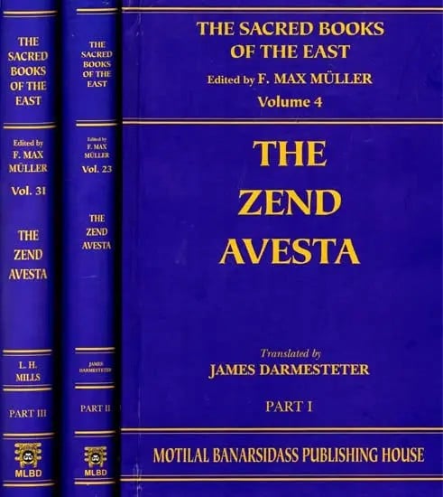 The Zend- Avesta  (Set of 3 Volumes)