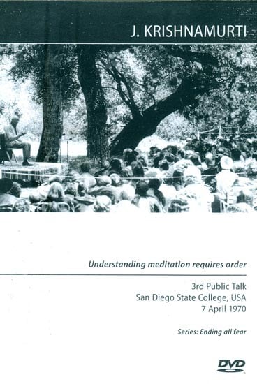 Understanding Meditation Requires Order (DVD)